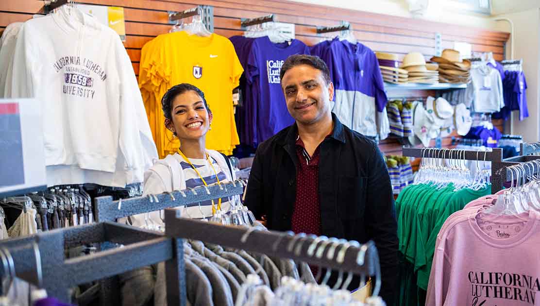 People at CLU store