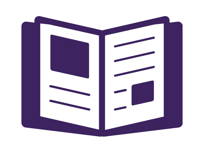 Icon of magazine